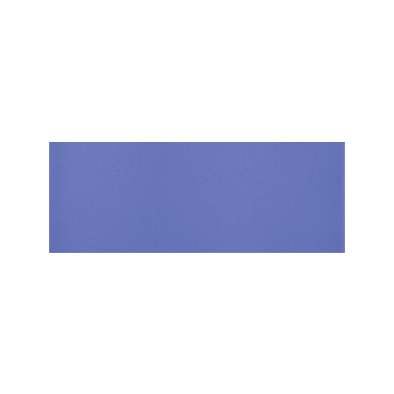 Rodapie Victorian bleu satiné 7X20 cm carrelage Effet Hydraulique