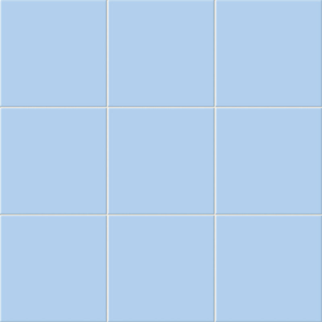 Chroma bleu ciel brillant 20X20 cm carrelage Effet Monocouleur