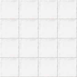 Antic blanc brillant 15X15 cm carrelage Effet Monocouleur