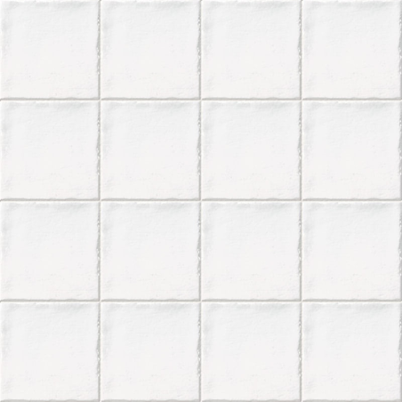 Antic blanc brillant 15X15 cm carrelage Effet Monocouleur