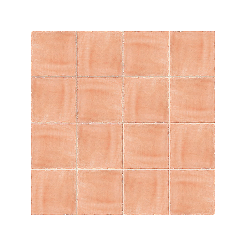 Antic orange brillant 15X15 cm carrelage Effet Monocouleur