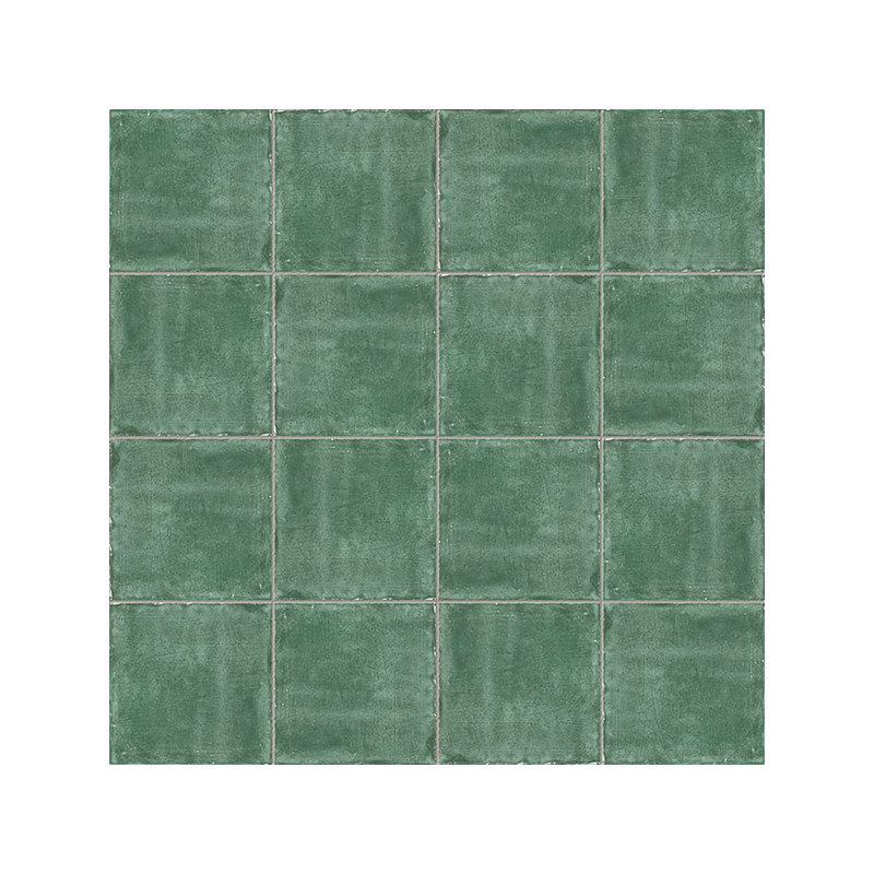 Antic vert brillant 15X15 cm carrelage Effet Monocouleur