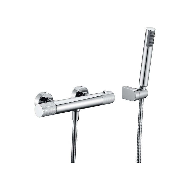 Imex Line-serie thermostatische douche in chroomkleur