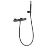 Imex mitigeur thermostatique de douche en métal série Line colonos noir