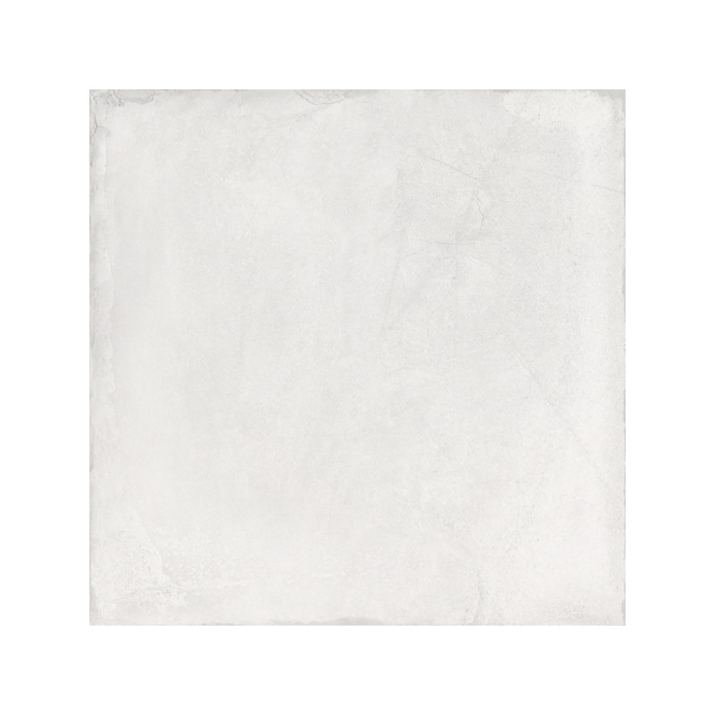 Flow Blanc 60X60 cm carrelage Effet Ciment