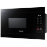 Zwarte lak solo magnetronoven 35 cm