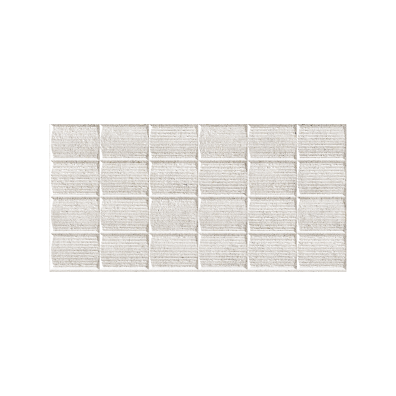 Soap Stone Blanc 30X60 cm mosaic effet Pierre