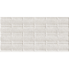 Soap Stone Blanc 30X60 cm mosaic effet Pierre