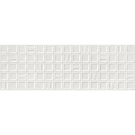 Gravel Square Blanc 40X120 cm carrelage Effet Ciment