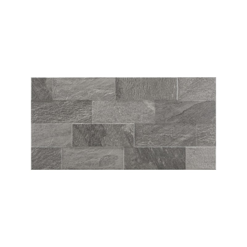 Valls Gris 30X60 cm mosaic effet Pierre