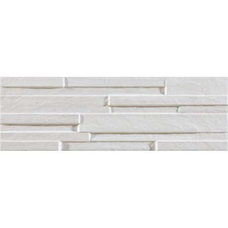 Rockaway Blanc 17X52 cm carrelage effet Pierre