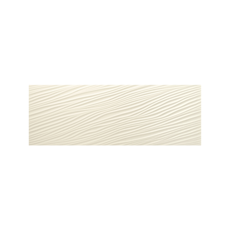 Jazz Relieve 90 Crème Mat 31.6X90 cm carrelage Effet Blanc