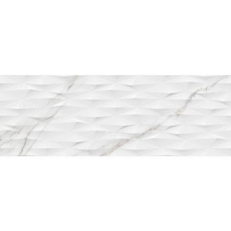 Carrara Prisma wit Matt 31,6X90 cm tegel Marmer effect