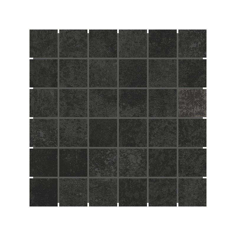 Mosaico Stardust Lapado Noir Brillant 30X30 cm mosaic Effet Metal