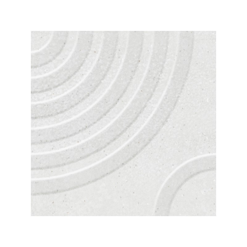 Beat White 15X15 cm carrelage Effet Ciment - Argenta