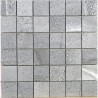 Velvet Gris Mat 30X30 cm mosaic Effet Pierre