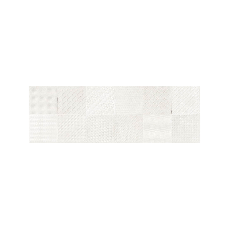 Madox Square blanc 30X90 cm carrelage Effet Ciment