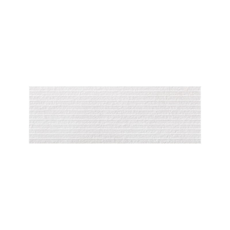 Caen Buron Blanc 20X60 cm carrelage effet Pierre - Argenta