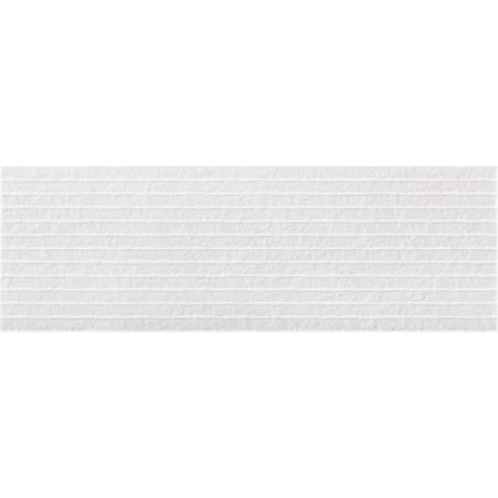 Caen Buron Blanc 20X60 cm carrelage effet Pierre - Argenta