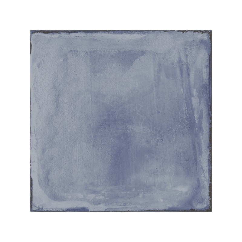 Cementine Bleu 22,3X22,3 cm carrelage Effet Ciment