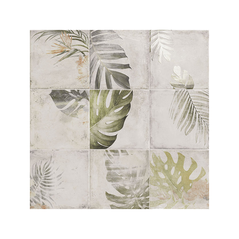 Tahiti blanc mat 20X20 cm carrelage Effet Ciment