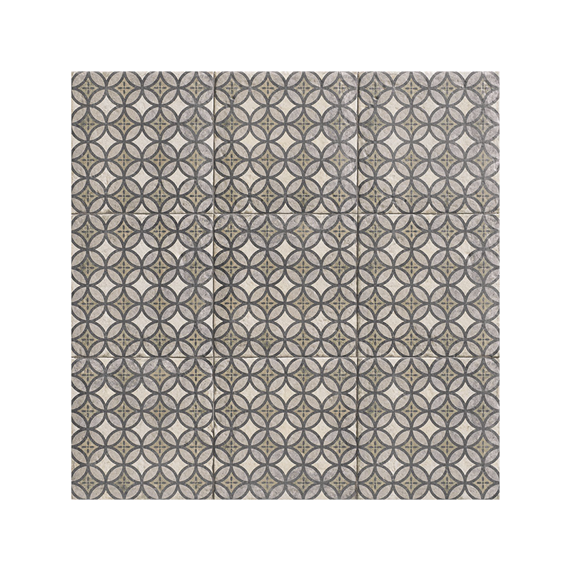 Devon multicouleur mat 20X20 cm carrelage Effet Ciment