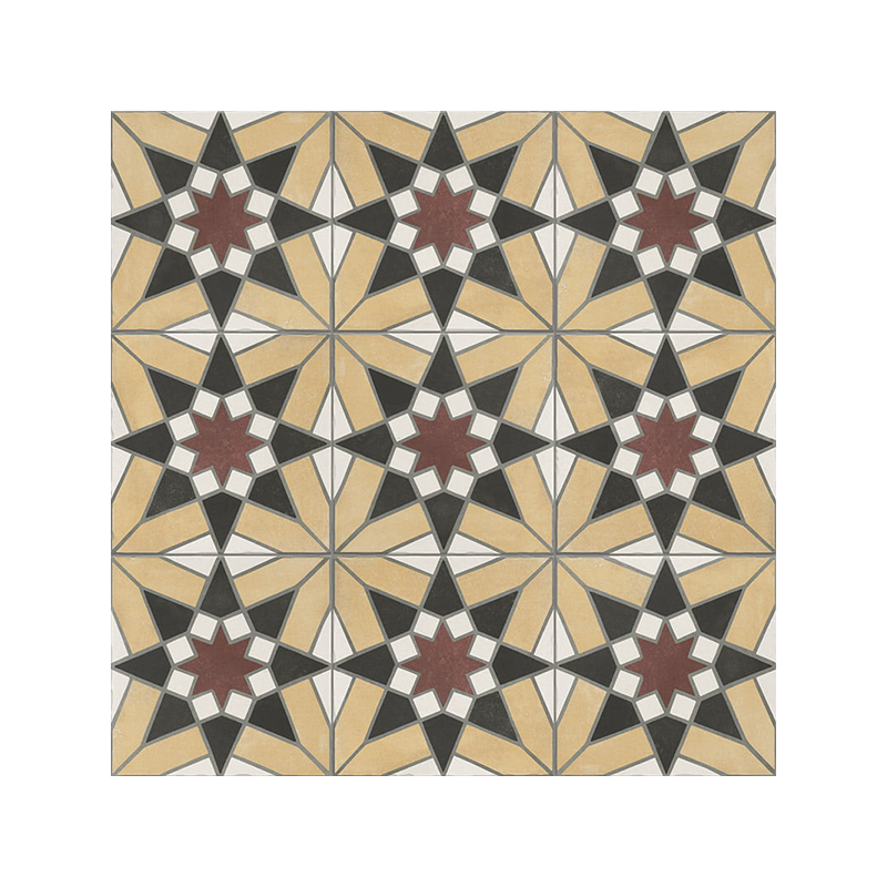 Sevilla miel mat 20X20 cm carrelage Effet Ciment