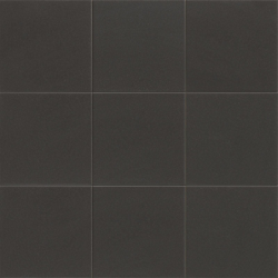 Riga noir mat 20X20 cm carrelage Effet Ciment