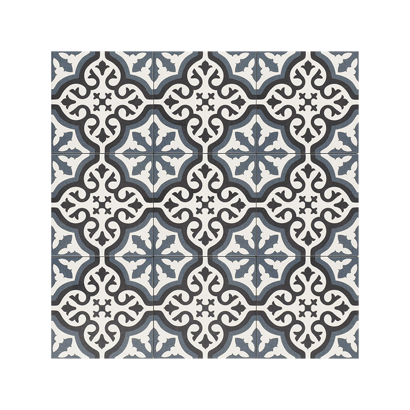 London multicouleur mat 20X20 cm carrelage Effet Ciment